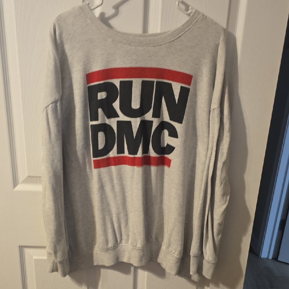 Torrid Gray RUN DMC Sweatshirt
